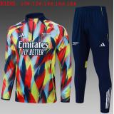 Chándal Arsenal 2025/26(Yellow with red Half zipper ) - NIÑOS